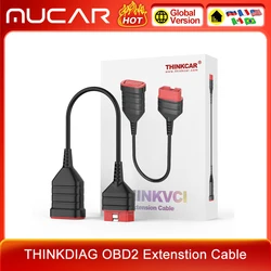 THINKCAR Thinkdiag OBD2  Extension Cable 16 Pin Male to Female OBDII Extend Cable For Car Diagnostic Extender Cord Adapter