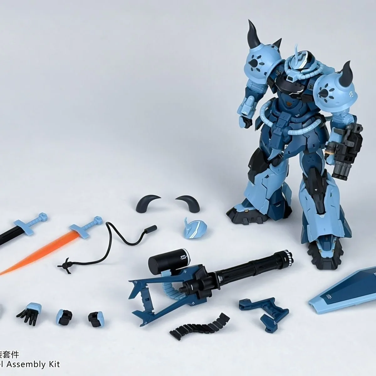 

Ms-07B-3 Gouf Custom 1/144 Аниме-фигурка для сборки, модель робота, набор для творчества, подарок на день рождения для мальчиков