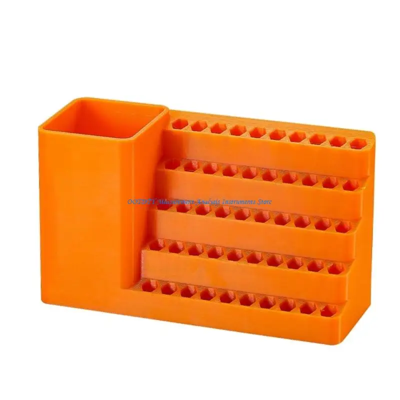 367D Heavy Duty 6.35mm Bit Holders Case Step Arrangement Simplifies Tool Selection and Storage