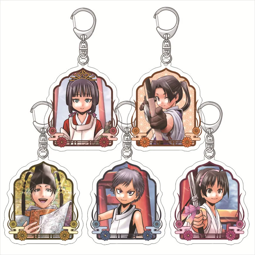 

Anime Nige Jouzu No Wakagimi Shizuku Tokiyuki Ayako Yorishige Acrylic Figure Keychain Pendant Cosplay Backpack Cartoon Keryring