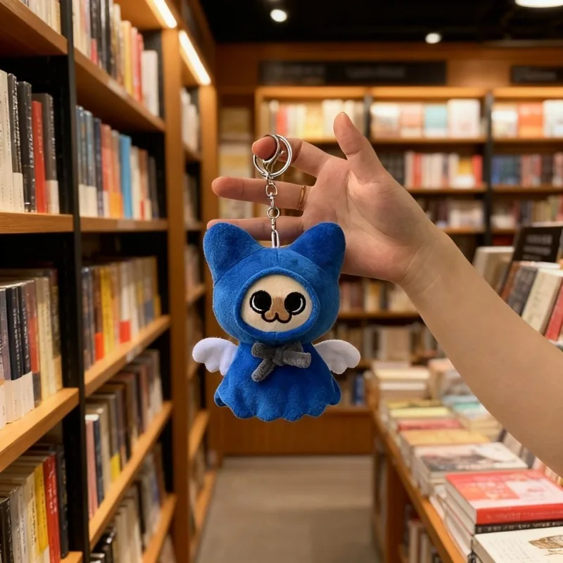 Neuer Monster Hunter Felyne Handgefertigter Puppenanhänger mit hohem Farbwert, niedlicher Cartoon-Paar-Rucksackanhänger, exquisiter Schlüsselanhänger – Detail 3