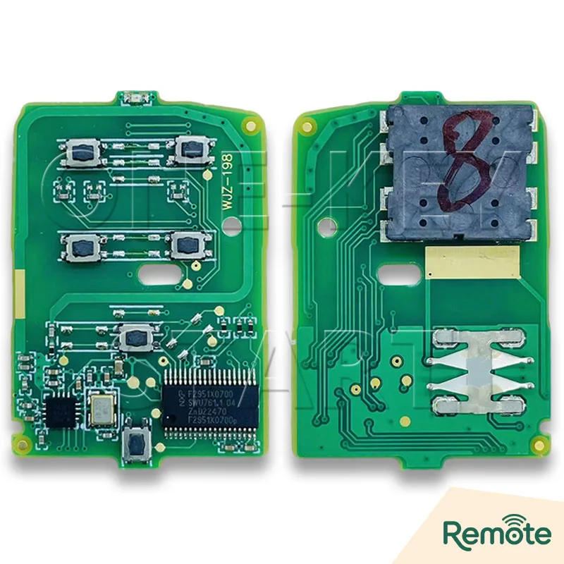 FCCID:KR5V1X 313.8MHz ID47 Chip For Honda Odyssey Fit Accord Jazz  Venzel Clarity Proximity Smart Car Remote Key【ONE-KEY START】