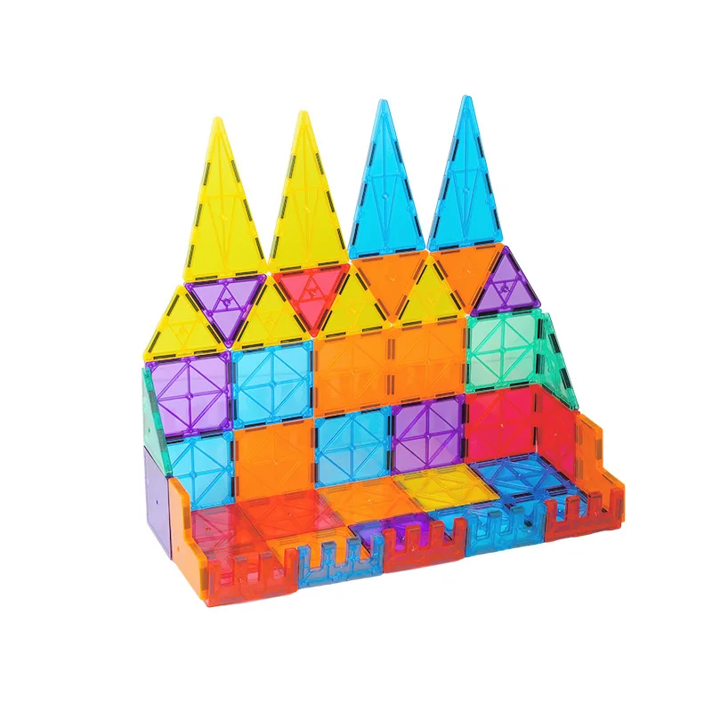 Magnetic 3D Building Blocks Set, Construction Toy For Kids Boys And Girls , Halloween/Thanksgiving Day/Christmas gift