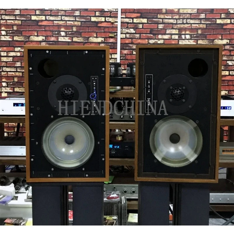 

BestVox 8 Inch Bookshelf Speaker LS5/9 BBC Classic Fever HiFi Monitor Speaker LS59 Polypropylene 8 Inch Woofer Birch Plywood Box