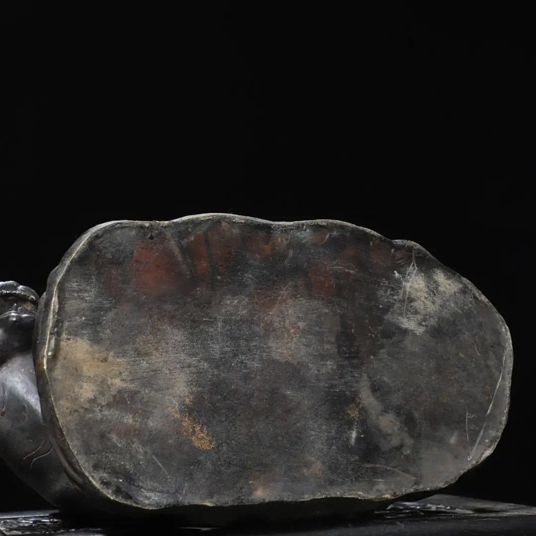 Copper Tuojin [Zhang Tianshi] Height 40 cm Width 33 cm Thickness 28 cm Weight 8.6 kg