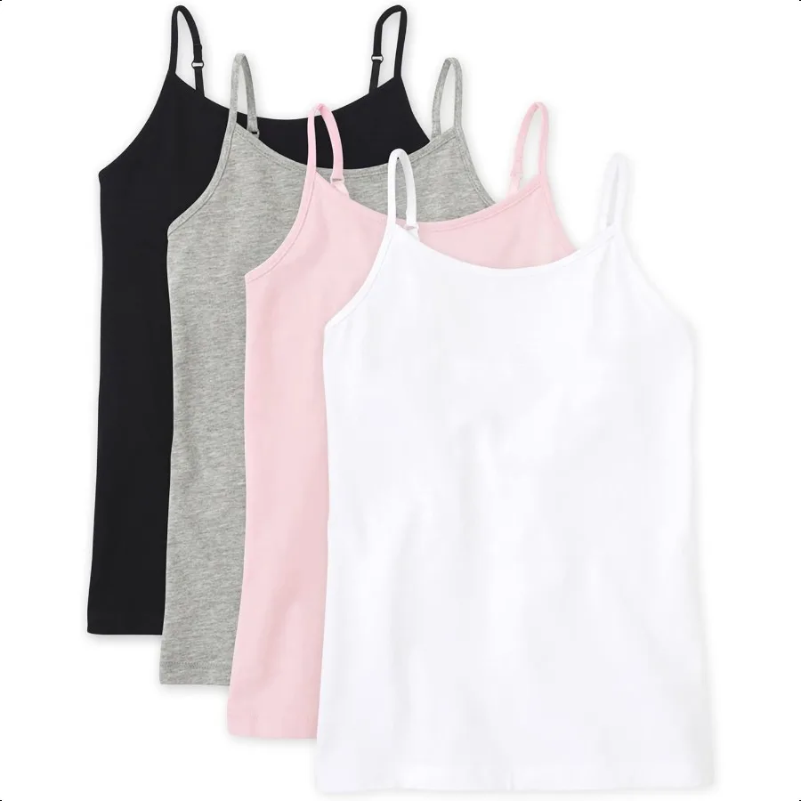 

Girls Basic Camisole 4 Pack
