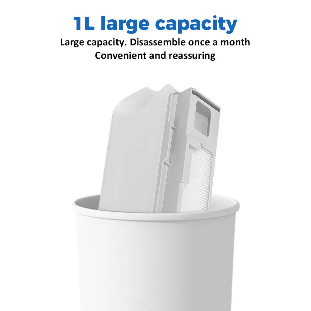Dust Bags With Filter For Narwal Freo X Ultra/Freo X Plus/Freo Pro/J4/J4Lite/J5/R10/K1 Robot Vacuum Cleaner 1L Capacity Dust Bag