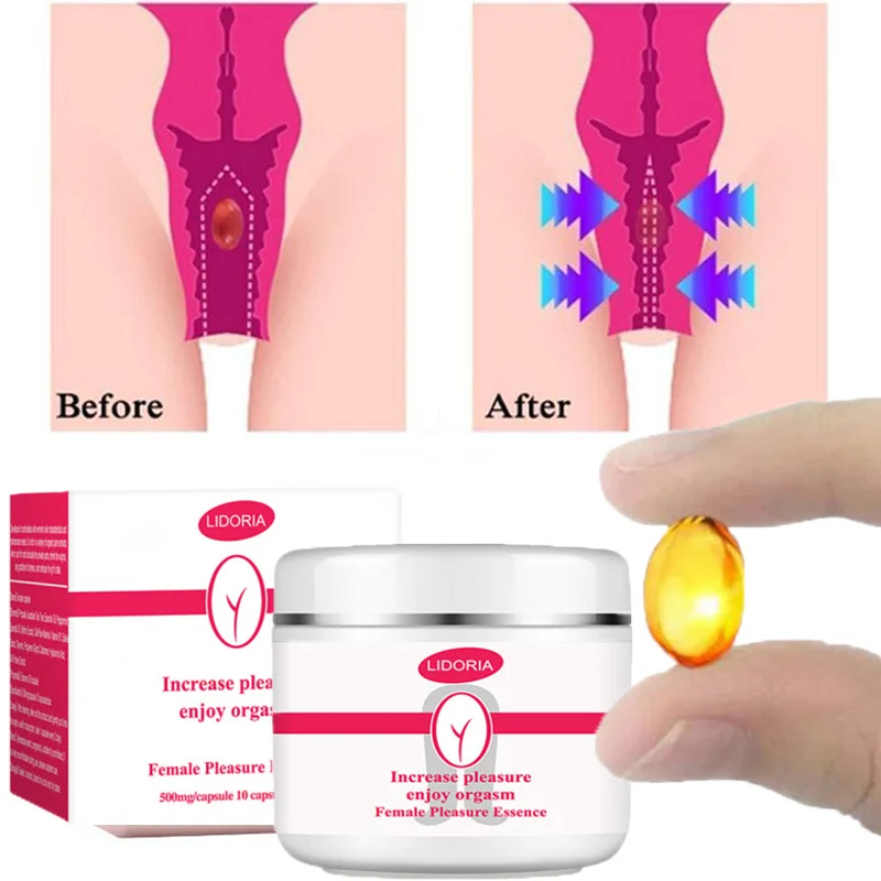 10 Capsules Vaginal Tightening Serum Female Orgasm Gel Sensitive Libido Enhancer Repair Shrinking Vaginal Private Body Care Oil