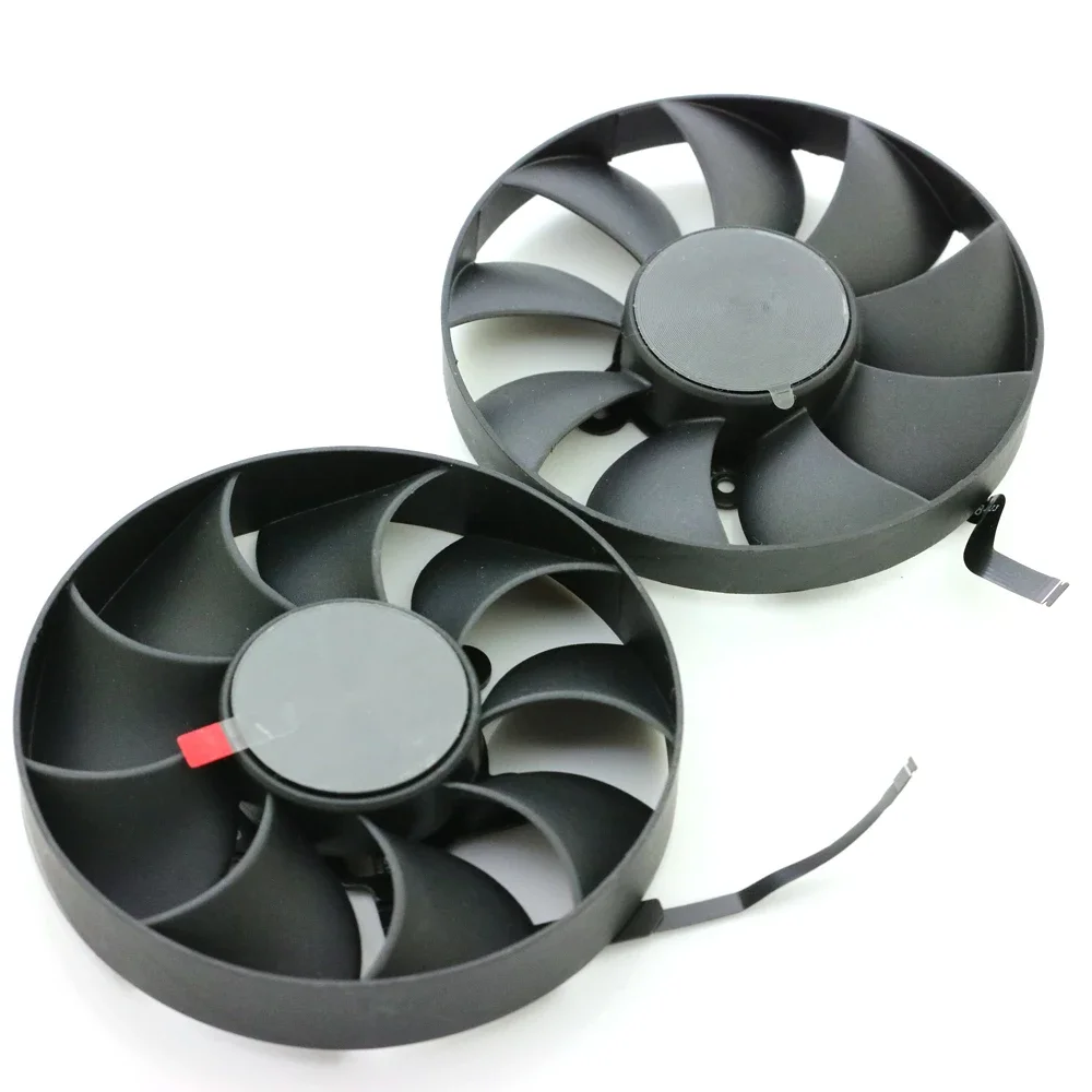 2 buah/lot Fan AFB0912HD-02 85mm 12V 0.6AMP untuk NVIDIA RTX3080FE RTX3080Ti 3080 GeForce grafis kartu Video kipas VGA