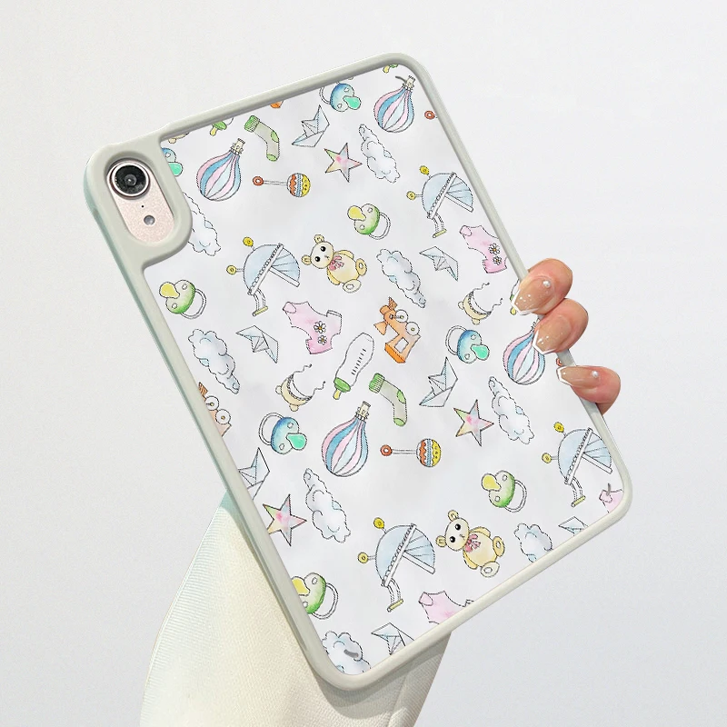 

For iPad Mini 7 A17 Pro Case 2024, iPad Mini 6th/Mini 6 Generation Case 8.3" 2021 Release, ipad air4/air5/air6 10.9"/iPad Air 11