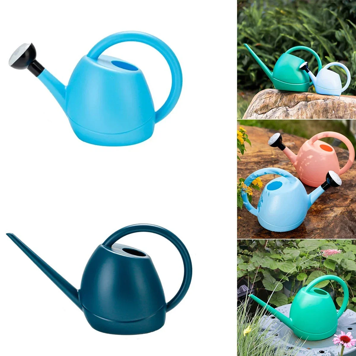 

1.5L and 3.5L Watering Pot with Long Spout Watering Pot Portable Manual Garden Plant Watering Pot Kettle Irrigation Tool