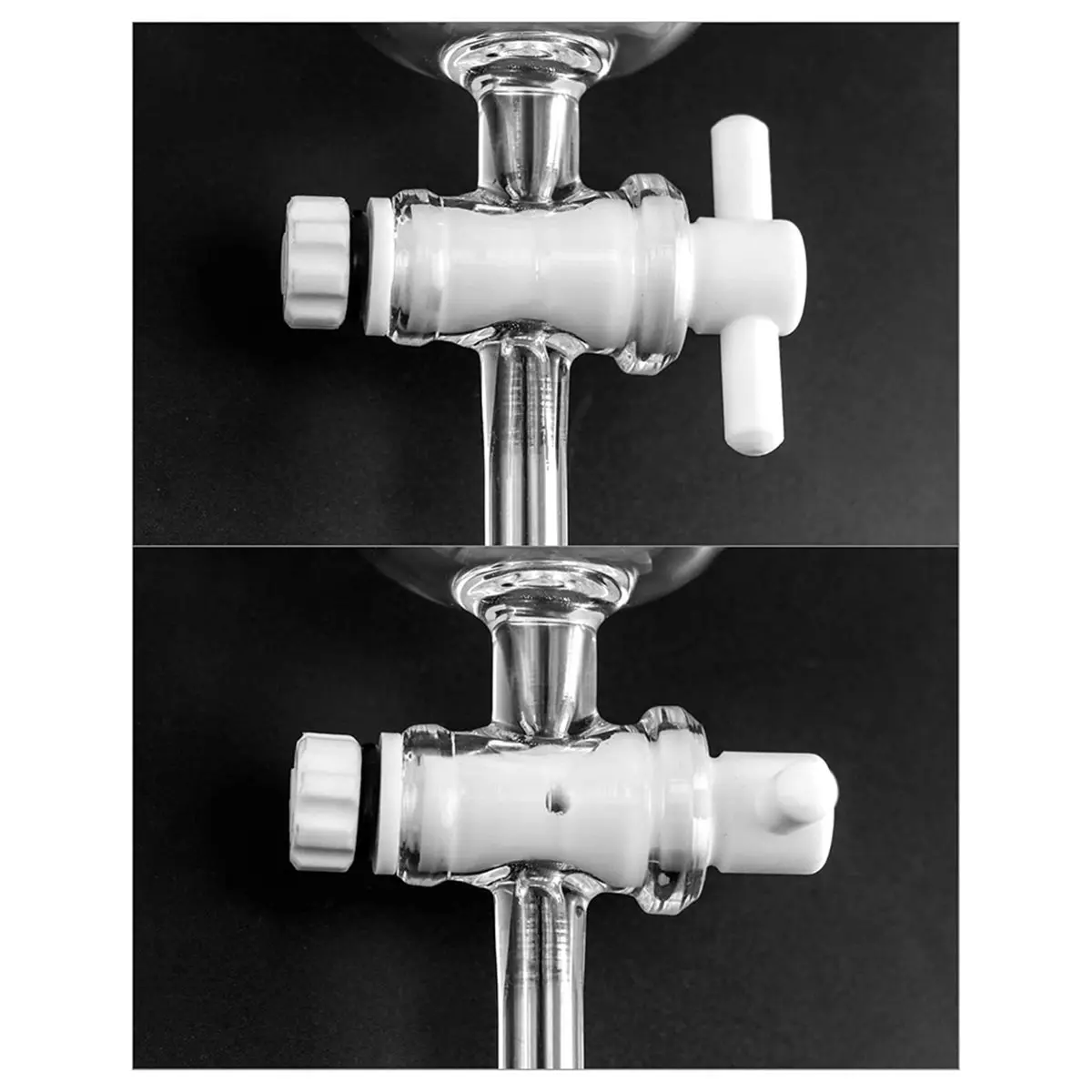 A013 Essential Oil Distillation Kit 250 Ml Water Oil Receiver Separator with 24/40 Joint, Reusable Borosilicate Glass