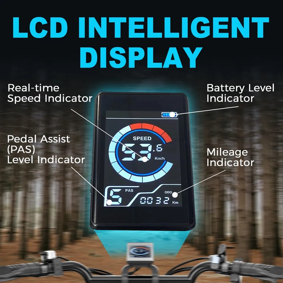 20" Electric Bike 2000W E-Bike For Adults Dual Motor Bicycle  35mph Fat Tyre image 4