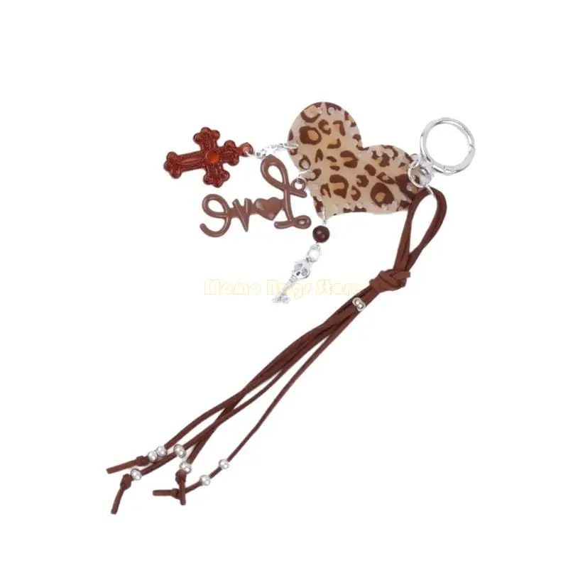 X90D حقيبة قلادة سحر حبل مضفر حقيبة سلسلة مفاتيح سحر لمحفظة حقائب اليد حقيبة اكسسوارات مفتاح السيارة سحر للنساء الرجال الهدايا #4