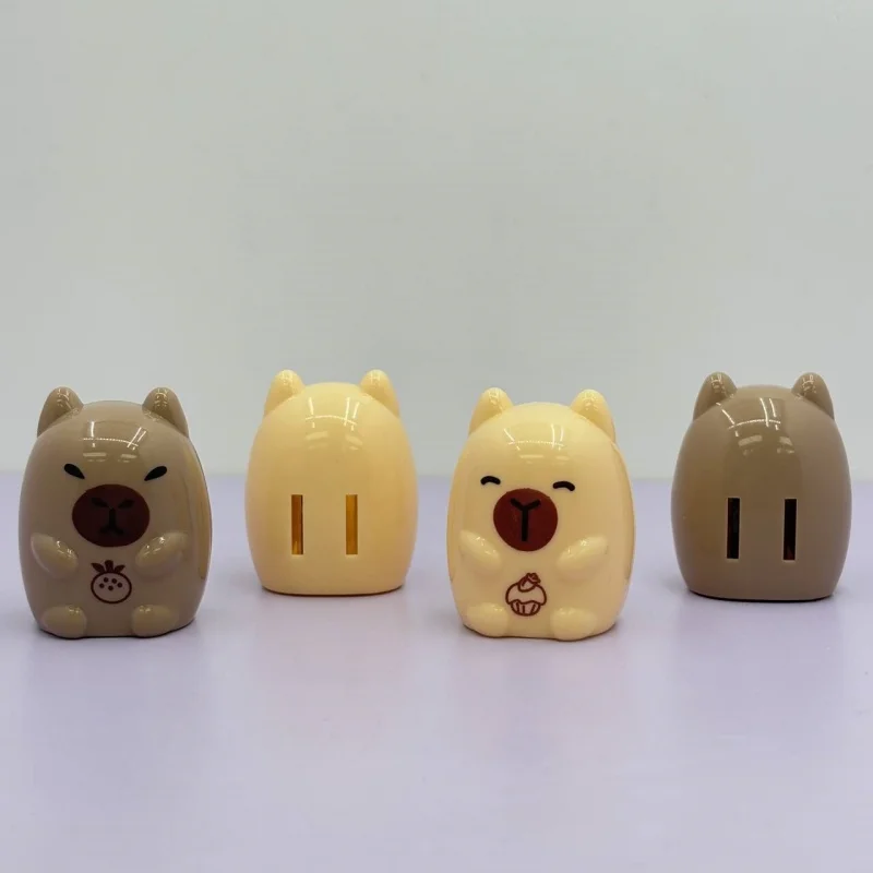 48 pcs/lot Creative Capybara Pencil Sharpener Cute Hand Mechanical Cutter Knife Stationery Gift School Supplies