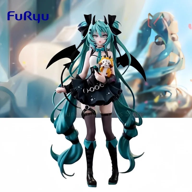 original-furyu-18-cm-tti-vocaloid-hatsune-miku-rascal-le-raton-laveur-demon-style-anime-figurines-collection-modele-jouets-cadeaux