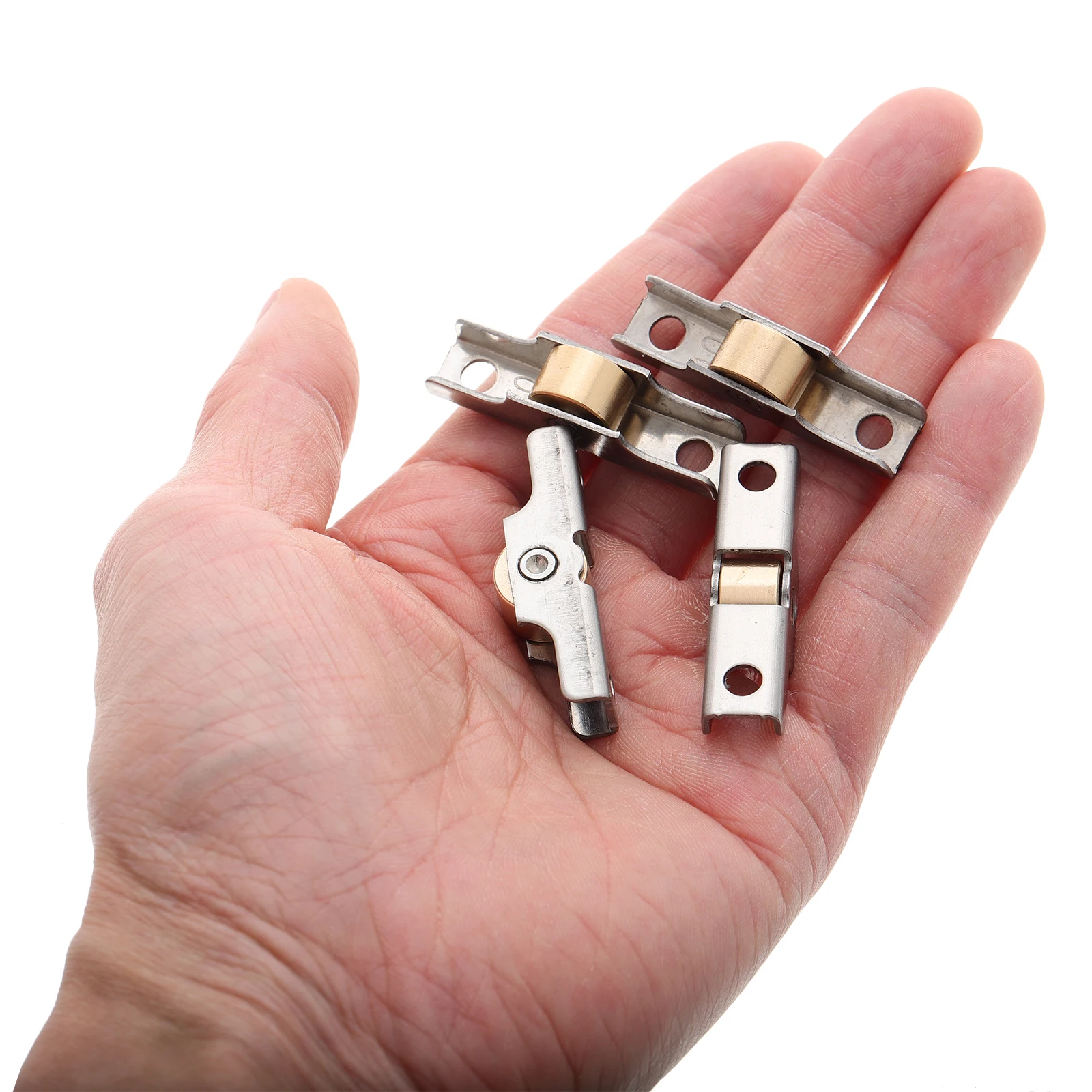 

1Set Stainless Steel Sliding Screen Door Rollers Replacement Durable Silent Sliding Screen Door Patio Window Wheels