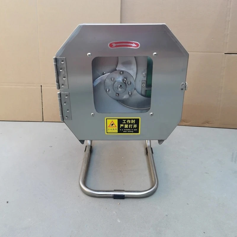 Small Automatic Vegetable Cutting Machine, Mushroom, Lotus Root, Chili, And Green Vegetable Shredder