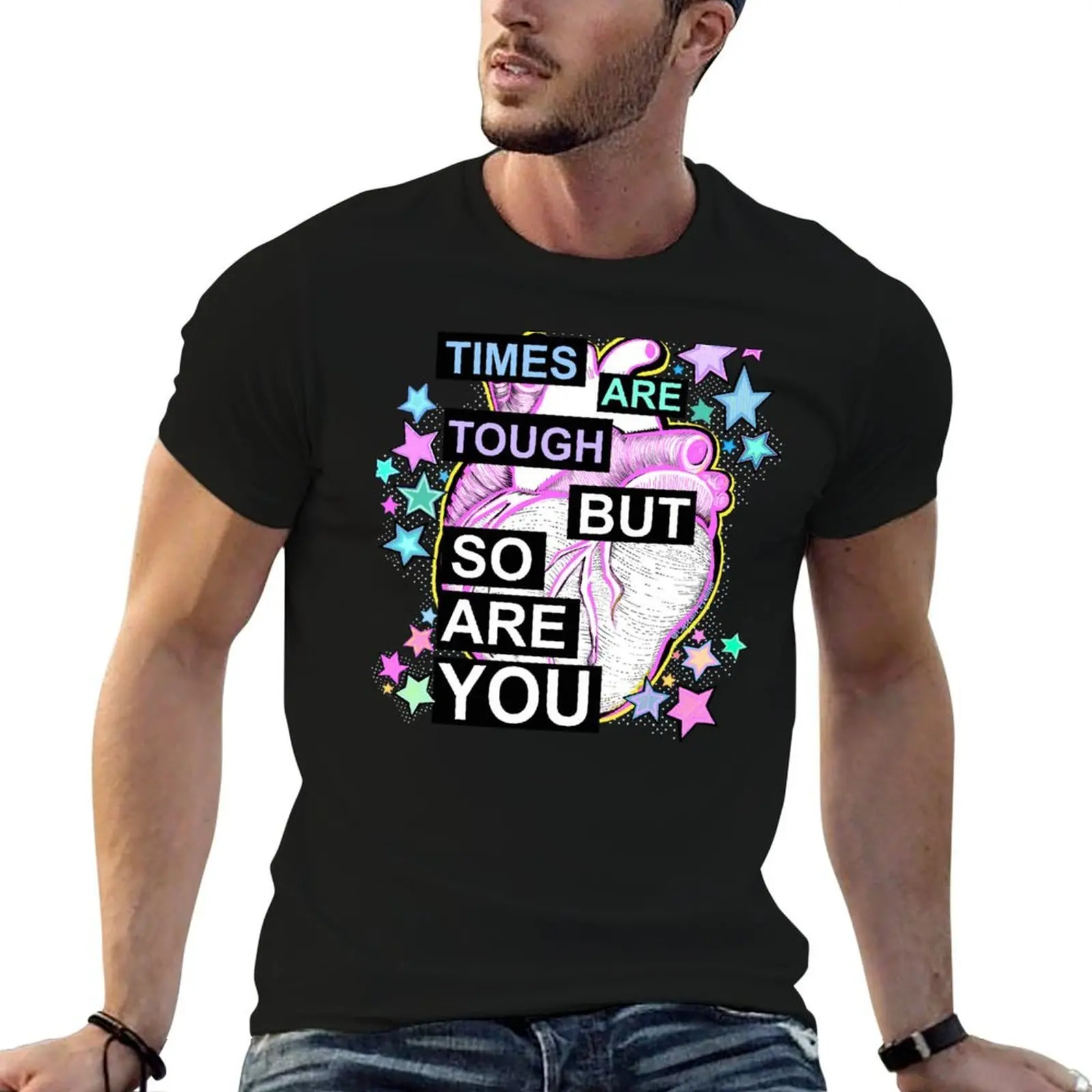

Times Are Tough in Pink T-Shirt t shirt man casual cotton t shirts man 100% t shirt custom print T-shirt