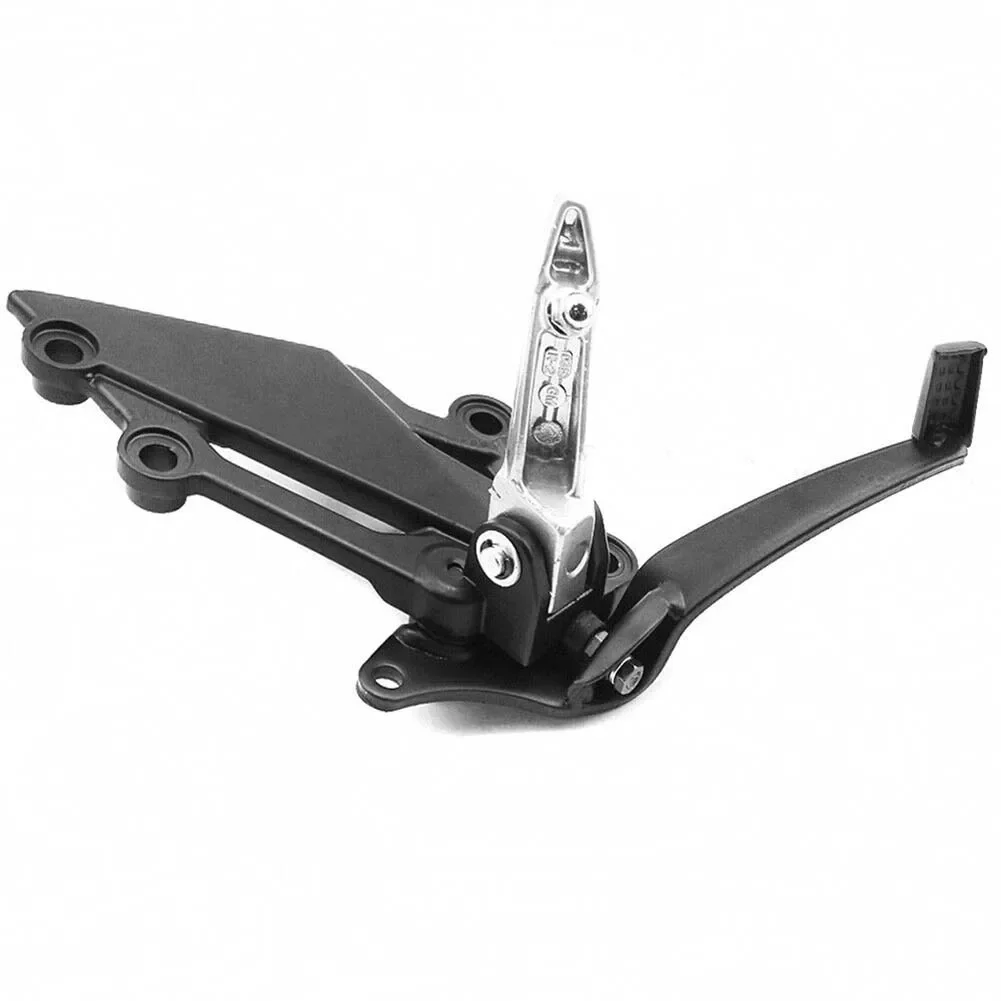 Brake Pedal Foot Peg Bracket Brake Pedal Lever Assembly Stainless Steel Bolt Aluminum Alloy Bracket Iron Pedal NEW