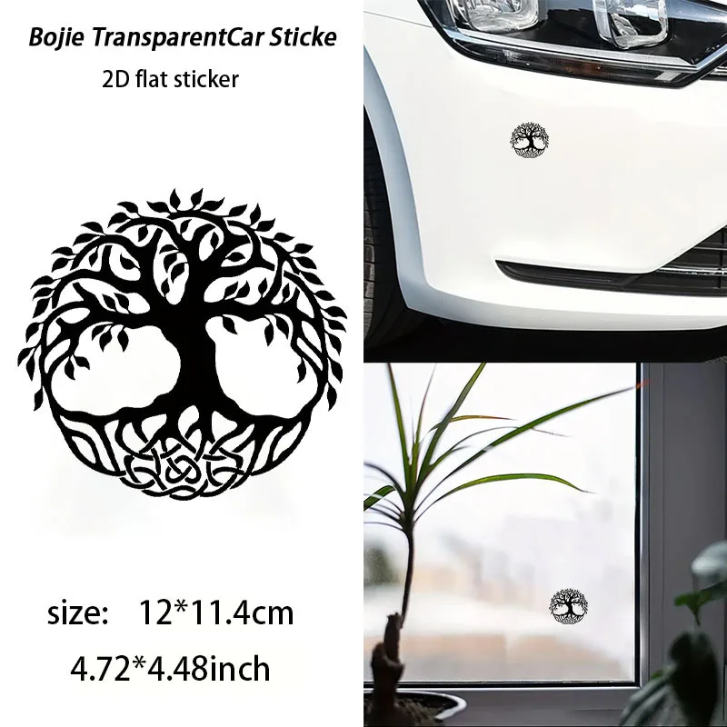 1pc Tree of Life Stickers For Cars For Decor Offroad Suv Waterproof Accessories view 4
