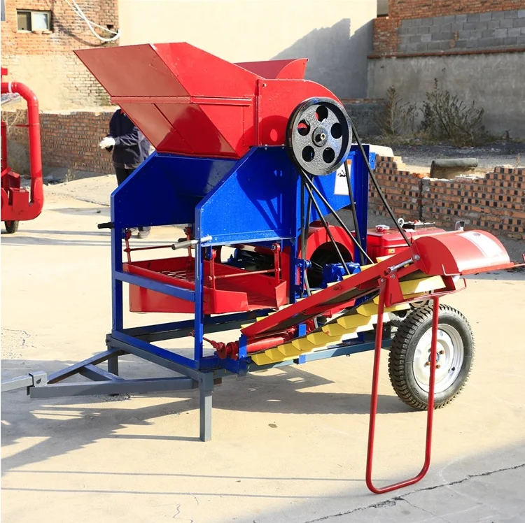 Smart Automatic Peanut Picker With Advanced Harvesting Technology Reliable Farm Diesel Groundnut Picking Machine