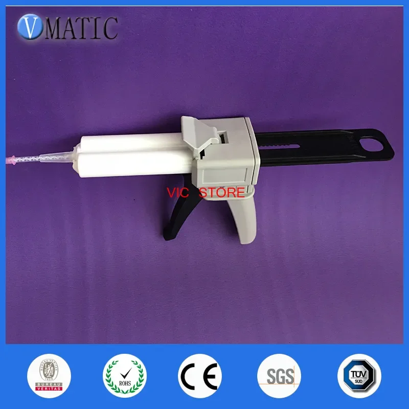 Free Shipping New Dentist Lab Equipment 1:1 Ratio Dental Impression Mixing Dispenser Dispensing Caulking Gun 50 Ml/Cc