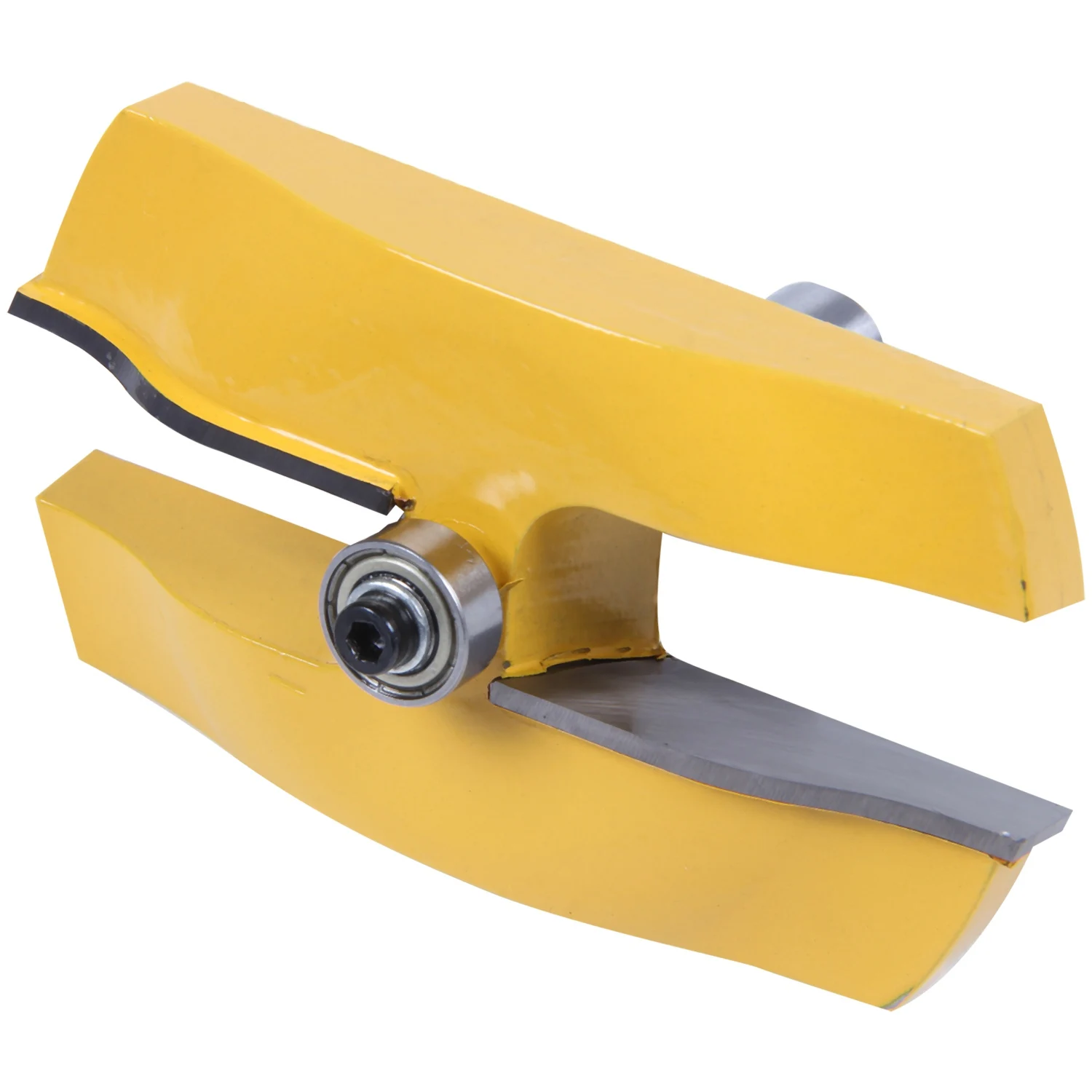 A76K 3 PCS Router Bit Set, 1/2-Inch Shaker Raised Panel Round Over Cabinet Door Router Bit Set With Back-Cutter Panel Raiser 1/2