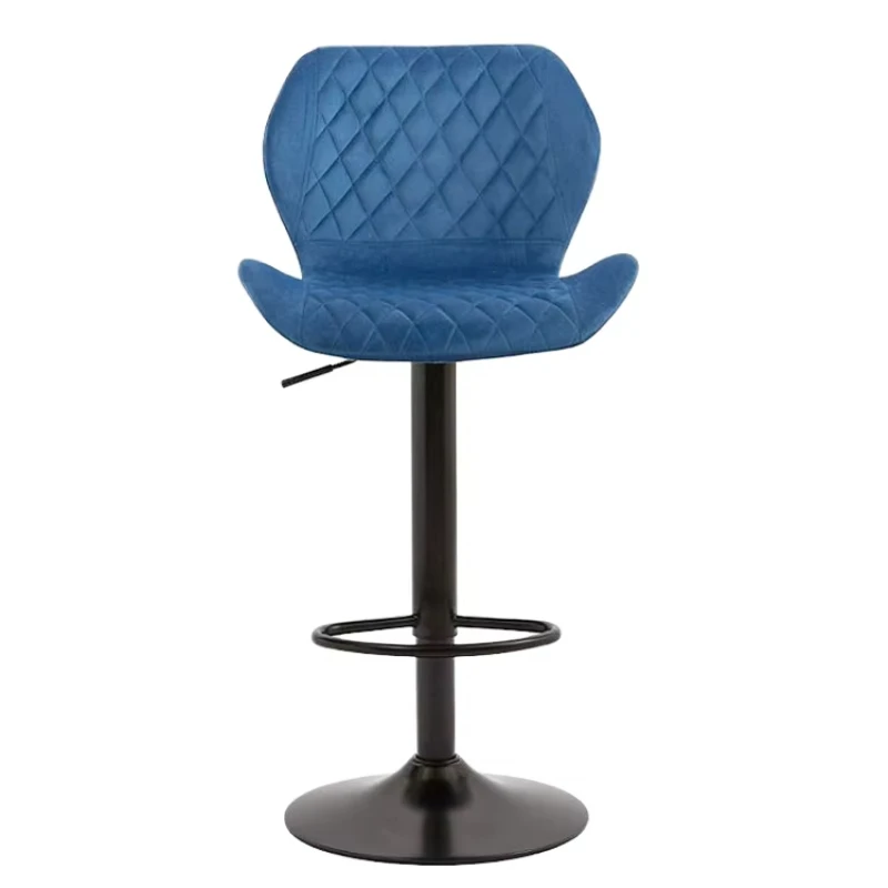 

wine bar stool wear-resistant leather counter furniture dining room shopping mall living room kitchen