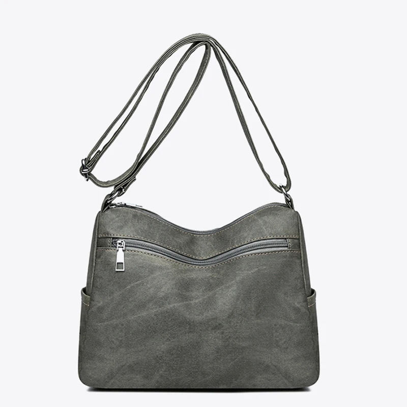 Damen Canvas Umhängetasche Mode Multifunktionale Outdoor Umhängetasche Damen Pendler Große Kapazität Umhängetasche Umhängetasche – Detail 19