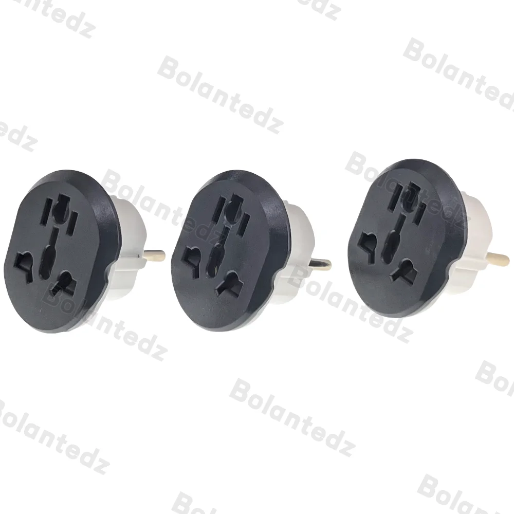 Korea EU Stecker Adapter 16A 250 V Reise Adapter Konverter 2 Runde Steckdose Hohe Qualität Universal AU US UK CN zu EU KR Steckdose