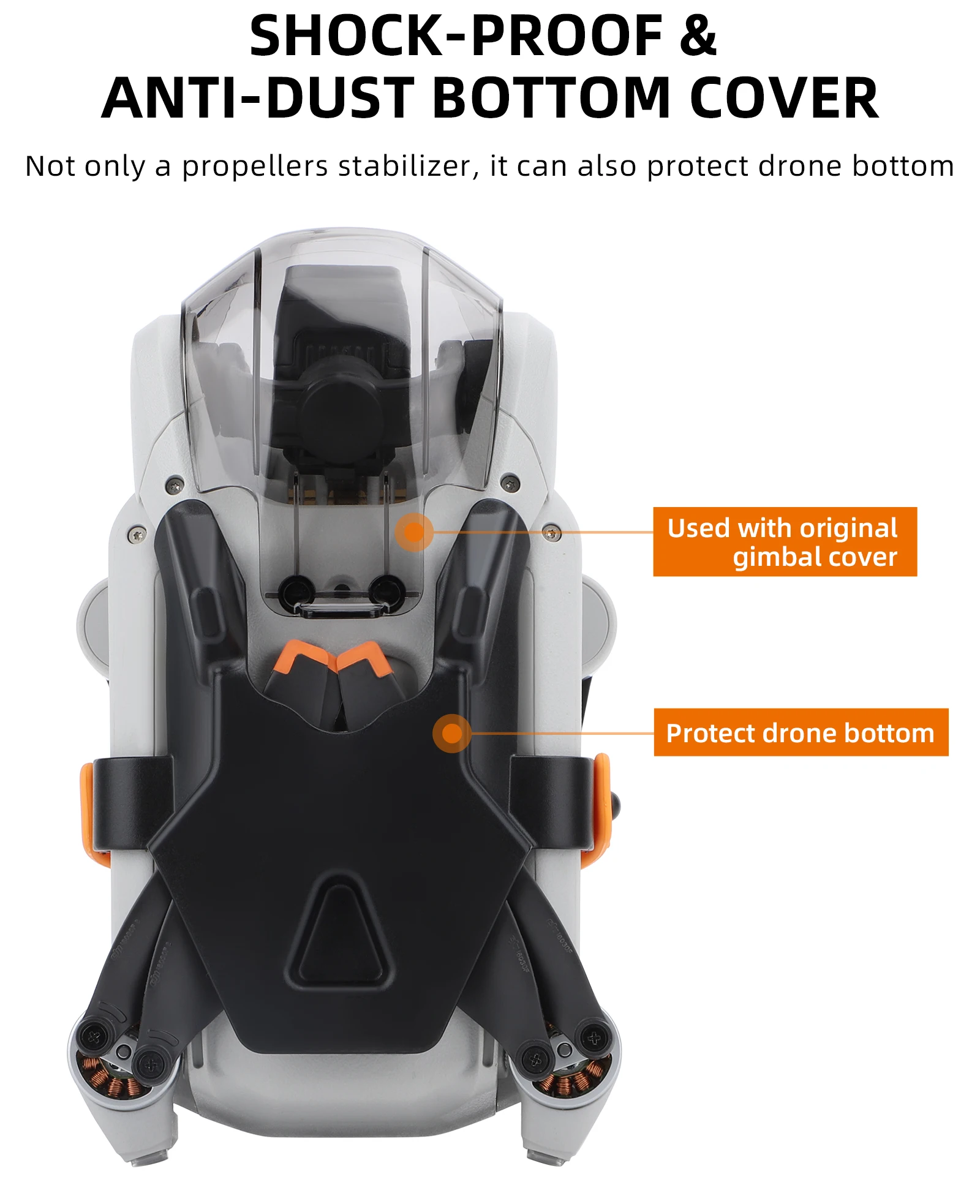 Propeller Holder For DJI Mini 3 Wings Fixed Stabilizers Protective Prop Blades Strap for DJI Mini 3 Drone Accessories