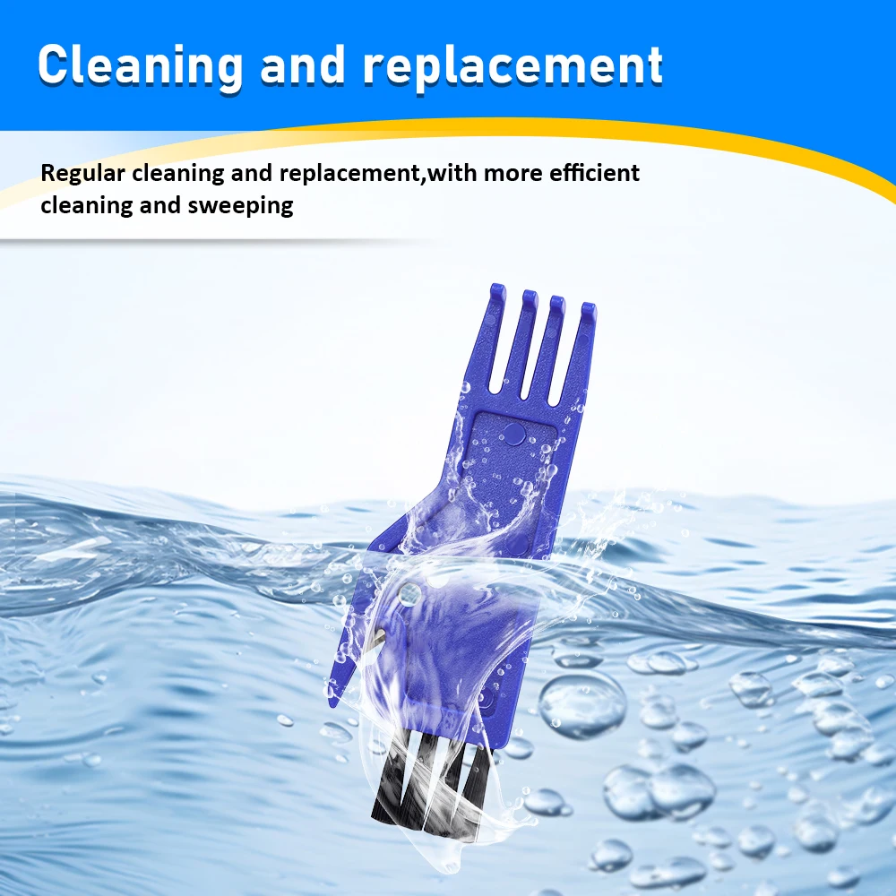 Пылесос, щетка для чистки пыли для Xiaomi/Roborock/Shark/Dreame, подметальный робот-пылесос, легкая стабильная щетка из АБС-пластика