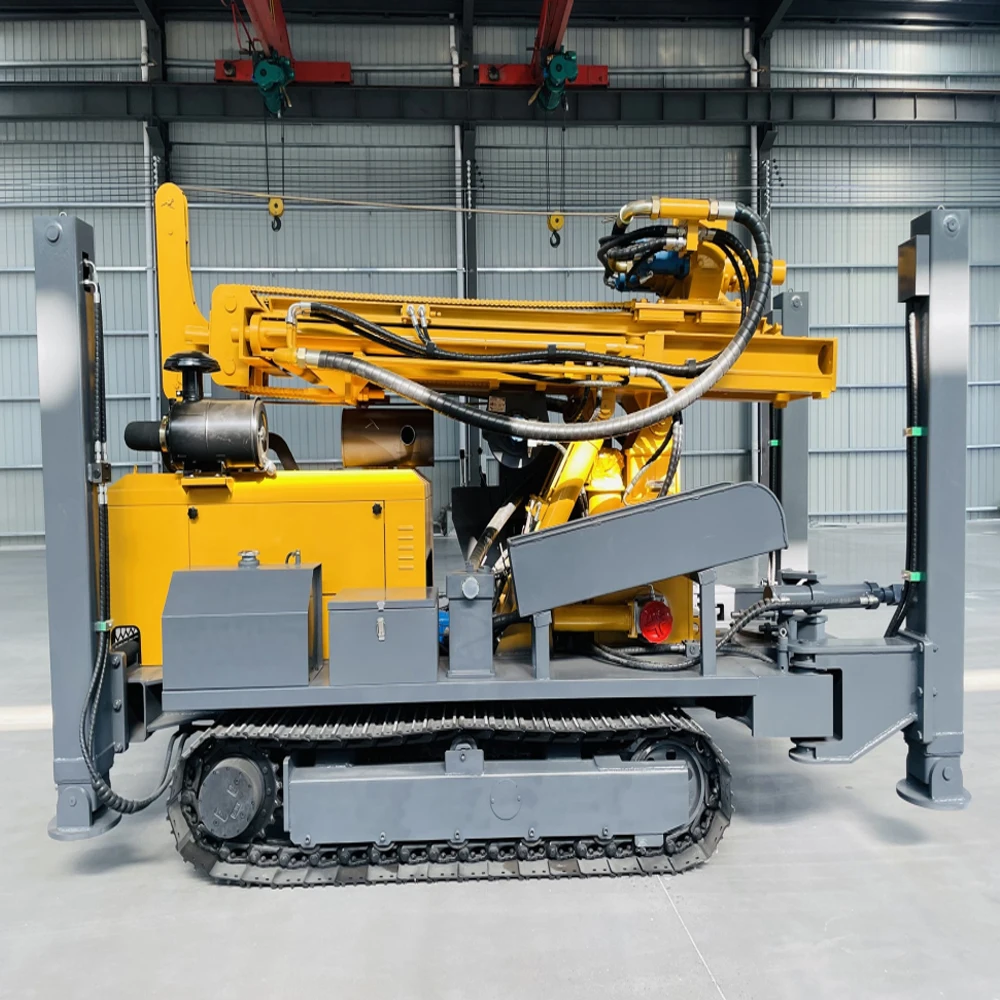

BD300 CE Certified Deep Well Drilling Rig Fully Hydraulic Rotary Crawler deep borehole water well drilling Drilling Rig
