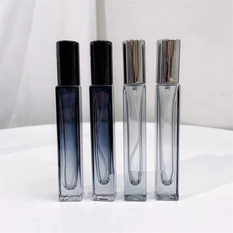 

100Pcs 10ml Perfume Spray Bottle Empty Glass Parfum Atomizer Travel Cosmetic Bottle Sample Vials