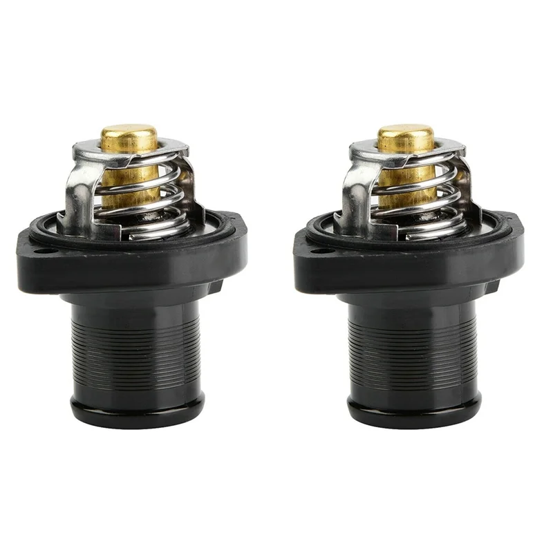 2X Car Thermostat for Peugeot 206 307 1007 Citroen Berlingo C3 C4 Xsara 1336.Q1 1336.N5 9630066780