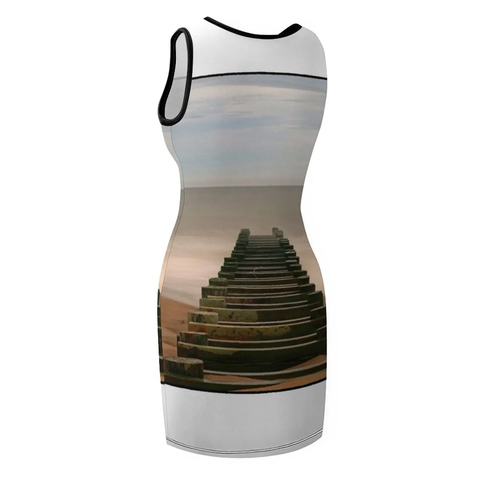 Rehoboth Beach Pilings Sleeveless Sundress dresses for prom Woman dresses