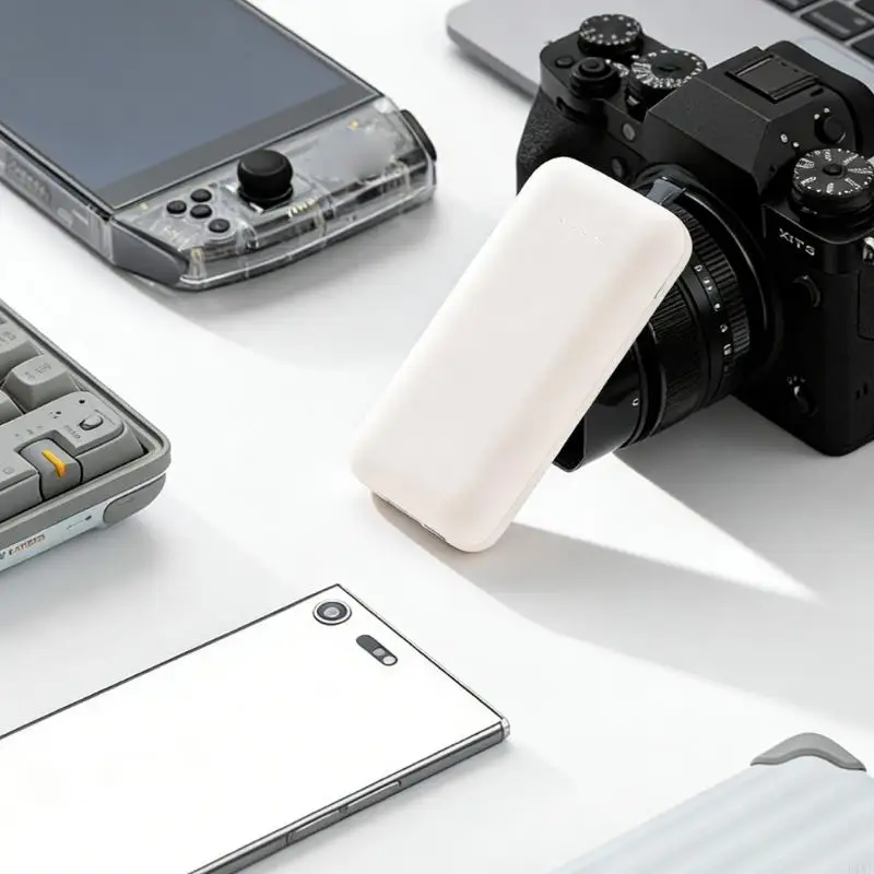 DIY Powerbank Case for 2PCS 18650 Batteries Box Plastic Housing with Secure Lock Shell for Easy Battery Replacement K1KF
