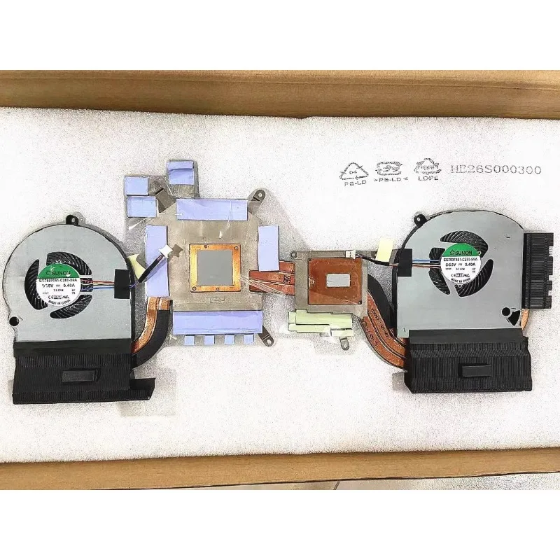 العلامة التجارية الجديدة الأصلية مناسبة لمروحة التبريد DELL Alienware 15 R3 15 R4 Alien P69F