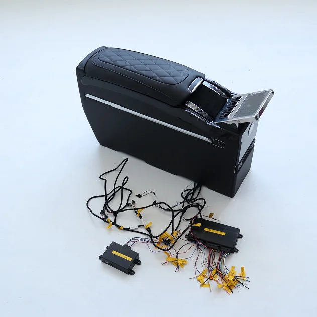 

Luxury Car Interior Armrest With Table