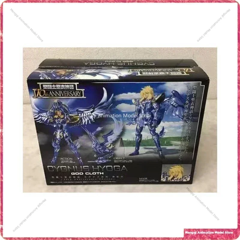 بانداي متوفر في المخزون القماش المقدس أسطورة Cygnus الجليدية القماش الإلهي 10th الذكرى طبعة أنيمي شخصية لعبة مجسمة هدية مجموعة #6