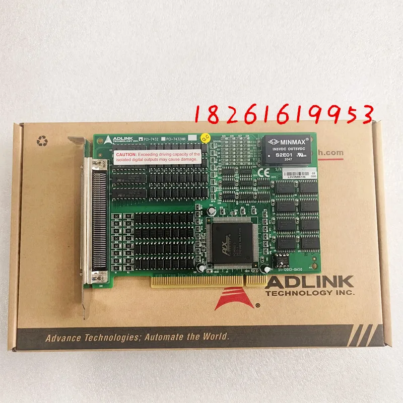 

Linghua PCI-7432 Fineness Новая 64-канальная изолированная высокоскоростная цифровая карта ввода-вывода PCI-7432HIR Spot