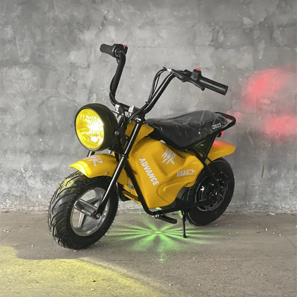 Electric Car Mini Stroller Two-wheeled Motorcycle Children 3-12 Years Old