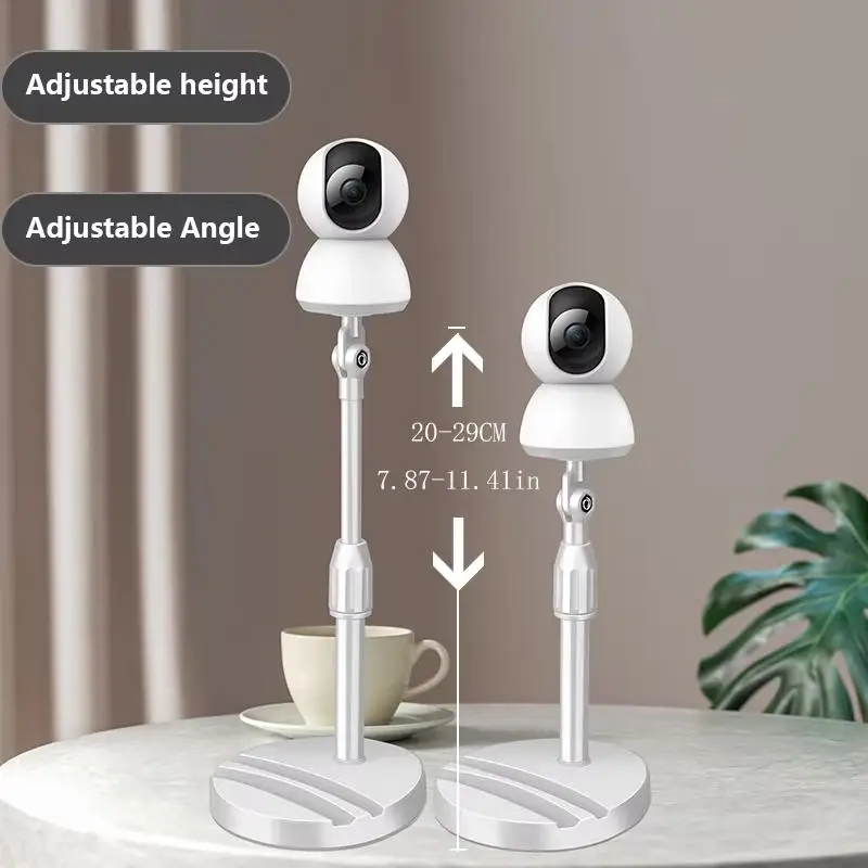 base-extensivel-para-camera-de-monitoramento-suporte-de-angulo-ajustavel-para-mesa-montagem-com-parafuso-de-1-4-polegadas-para-cameras-de-vigilancia