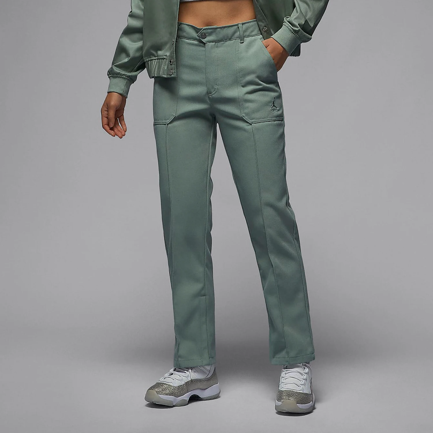 

Оригинальные новые женские спортивные тренировочные повседневные брюки Nike JORDAN FN5447-304