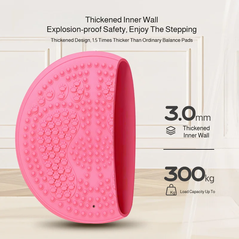 Balance Board Yoga Mat Sensory Integration Training Equipment Touch Massage Pad Foot Bottom Massage Mat Entertainment