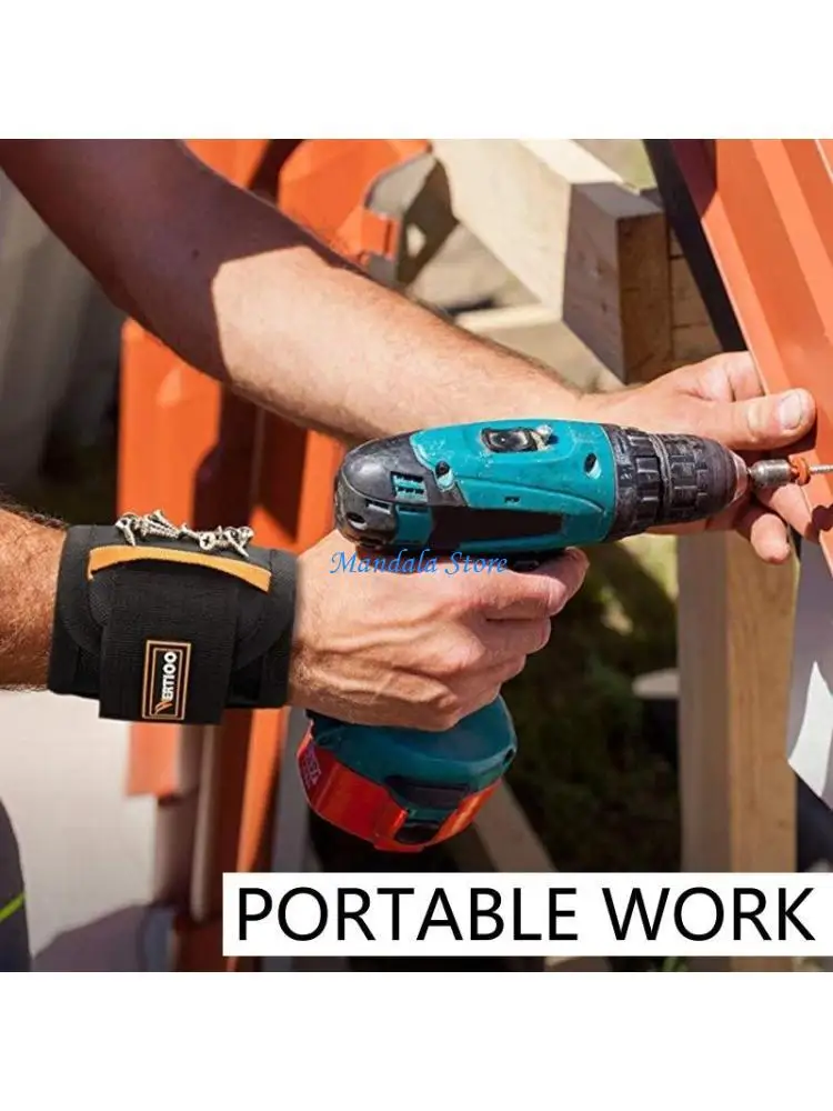 u2jc-軽量磁気リストバンド、ネジビット保持用、男性への最高のユニークなギフト