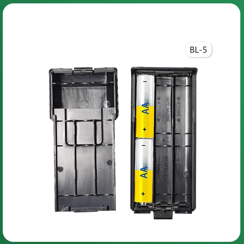 Baofeng UV-5R Battery Case BL-5 AAA batteries Shell Extended AA Battery Housing for GT-5R DM-5R UV-5RE Walkie Talkie Accessories