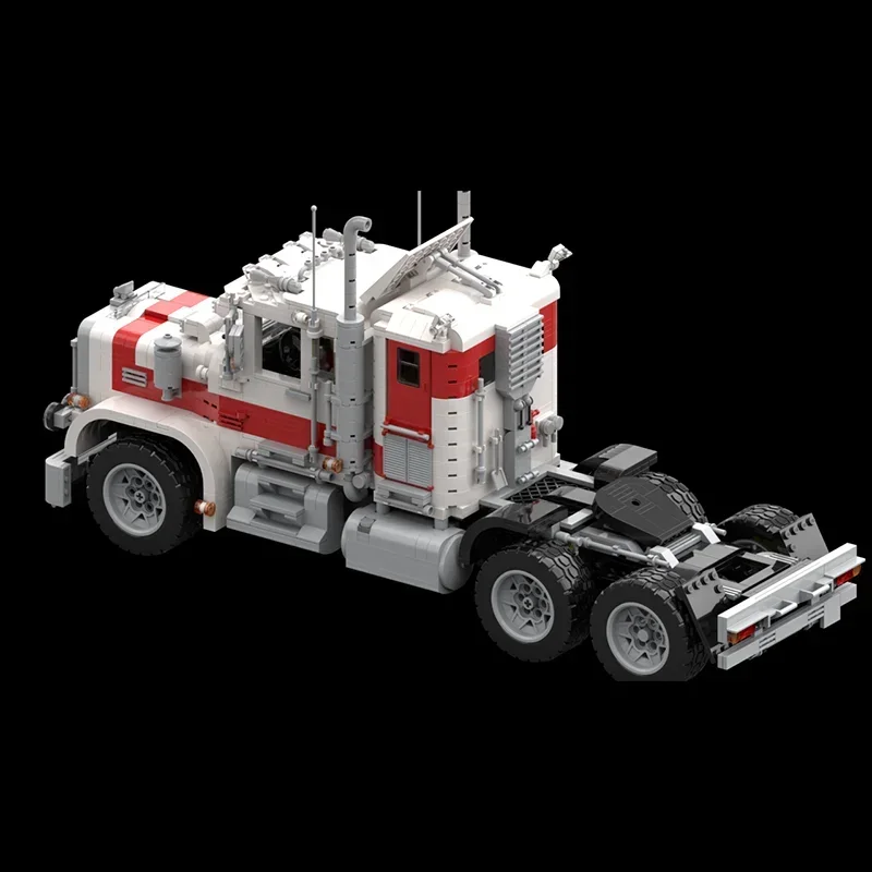 Seria pojazdów Zestaw do składania Moc Building Block Cat Truck Model The Remake RC Technical Bricks DIY Assembly Toy For Child Gift