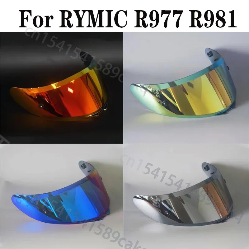 Motorcycle Helmet Lens For RYMIC R977 R981 Cool Personality Day and Night Lenses Motorcycle Helmet Visor